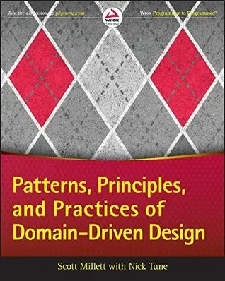 cover image for 'Patterns, Principles, and Practices of Domain-Driven Design'